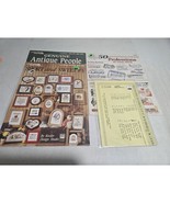 Cross Stitch Lot of 4 Leaflets Miniature Sayings Antique People Professi... - $8.98