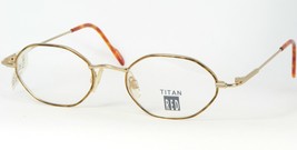 Red Titan 6106 170 Tortue/Or Lunettes Titane Cadre 49-19-140mm - £63.33 GBP