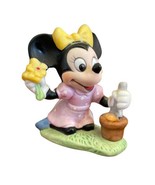 Minnie Mouse Stirring Pot Holding Bouquet of Flowers Walt Disney Product... - £29.75 GBP