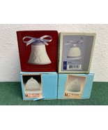 Lot of 4 LLADRO Annual Belll Christmas Ornament with Boxes 87,88,93,99 - £95.61 GBP