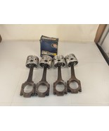 1975 to 1980 MG MGB NEW Pistons And Rings .030 Over On USED Rods - $4,557.00 MXN