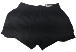 ORageous Solid Boardshorts Girls Size Medium Black New Athletic - $5.86