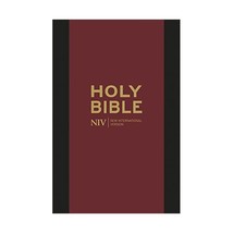 NIV Pocket Black Bonded Leather Bible with Zip (Mixed media product) NEW INTERNA - $33.00