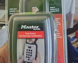 Master Lock Portable Push Button Lock Box: Key &amp; Access Card Storage! #5... - $28.94