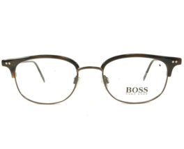 HUGO BOSS HB11004 BR Brown Round Clubmaster Full Circle Frame Glasses-
show o... - £52.35 GBP