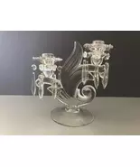 Fleur-De-Lis Crystal Candelabra - $45.00