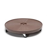 Espresso 24-inch Plant Dolly Grey Plastic - $48.43