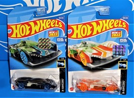 Hot Wheels Factory Set New For 2022 Lot of 2 X-Raycers Turbine Sublime - £3.95 GBP