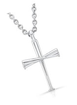 Original Baseball Bat Cross Necklace | All In Faith Jewelry - £144.54 GBP