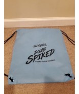 Big Machine Double Spiked Vodka Juice Coolers Drawstring Bag, Blue, New - $13.66 CAD
