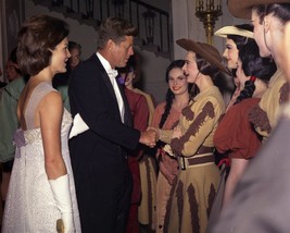 President John F. Kennedy and Jackie at White House event 1962 - New 8x10 Photo - £7.06 GBP