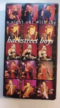 A Night Out With The Backstreet Boys [VHS] VCR Tape Live Concert Greatest Hits - £7.68 GBP
