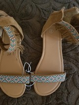Girl&#39;s Size 3 ~ Fashion Sandals ~ Ankle Strap - $20.00