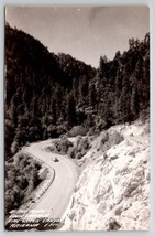 Arizona At The Town Switchback Oak Creek Canyon RPPC Postcard V21 - £5.96 GBP