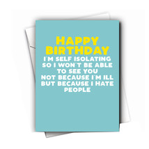 Filthy Sentiments I Hate People Card - £25.37 GBP