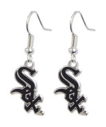 aminco womens MLB Chicago White Sox Dangler Earrings, Silver, 2-inches - $292.85 MXN