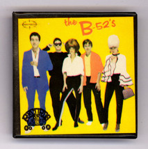 punk new wave THE B-52&#39;s 1979 orig BUTTON/BADGE/PIN PROMO Warner Bros. C... - £15.95 GBP