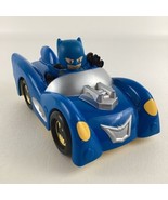 DC Super Friends Fisher Price Little People Batman Figure Talking Batmob... - $29.65