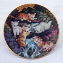 Timeless Tails Purr-petual Calendar July At Little Waterfall Decorative ... - $17.50
