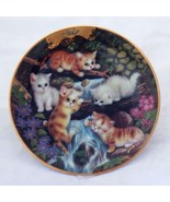 Timeless Tails Purr-petual Calendar July At Little Waterfall Decorative ... - £13.70 GBP