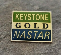 Keystone Gold Nastar Green Ski Souvenir Resort Vintage Lapel Hat Pin Colorado - £12.50 GBP