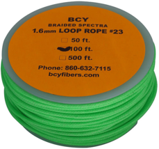 BCY 23 D-Loop Material Neon Green 100 ft. - $2,329.62 MXN