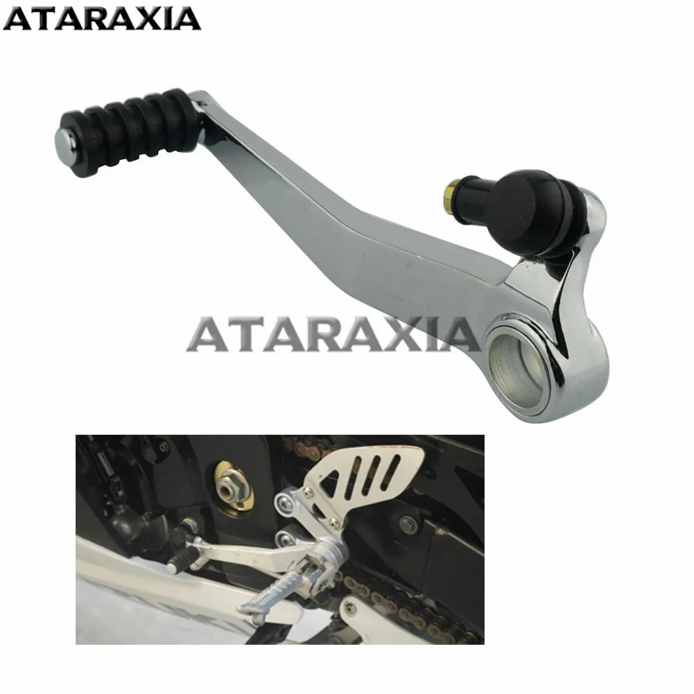 Black Aluminum Motorcycle Rear Folding Shift Foot Pedal Lever Shift   GSXR 600 7 - £396.92 GBP