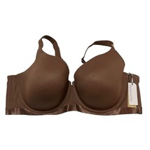 Ambrielle Bra Womens 50DD Super Soft Unlined Full Coverage Underwire Nutmeg - £13.15 GBP