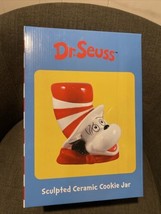 Vandor Dr. Seuss The Cat in The Hat Sculpted Ceramic Cookie Jar - £58.25 GBP