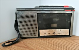 General Electric Compact Cassette Player Recorder Model 3-5300A VTG - £23.70 GBP