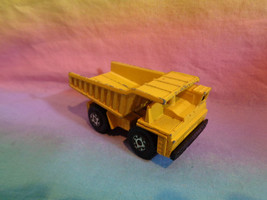 Vintage 1976 Lesney Matchbox Superfast Faun Dump Truck #58 Yellow United... - $2.96