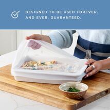 Reusable Silicone Stretch Lid for 9x13 Casserole Baking Dish Pan Dishwas... - $45.49