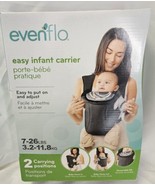 New Evenflo Infant Soft Baby Carrier Creamsicle - Black 7-26lbs - £16.50 GBP