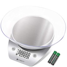 0.1G Food Kitchen Scale, Bowl, Digital Grams And Ounces For Weight Loss,... - £27.17 GBP