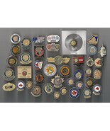 UNITED STEEL WORKERS OF AMERICA AFL CIO CLC UNION Canada Lapel pin lot - $350.00