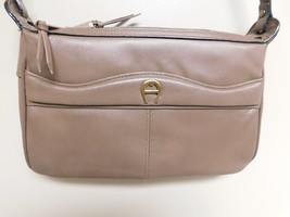 Vintage Etienne Aigner   Taupe  shoulder strap purse bag - £38.75 GBP