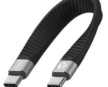 Afterplug Short Usb-C To Usb C Cable [13Cm 5 Inch], 100W 5A Pd Fast Char... - $20.99