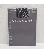 Givenchy Pret-A-Porter Pantyhose BLACK Size C/D Style 01086 - $17.39 CAD