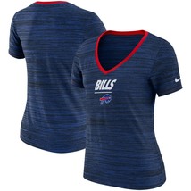 Nike Buffalo Bills Legend Velocity V-Neck Performance T-Shirt Blue ( L ) - £69.75 GBP