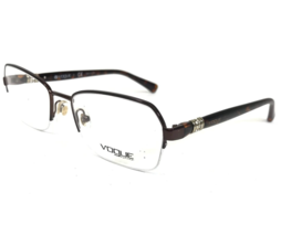 Vogue Eyeglasses Frames VO 3971-B 934 Brown Tortoise Gold Crystals 51-18... - £44.03 GBP