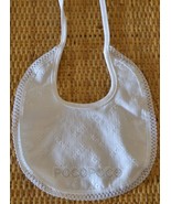 Embroidered Baby Bib Cotton Ellepi Art. AD 152 - $3.60