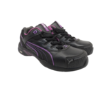 Puma Women&#39;s Low-Cut Stepper Steel Toe Safety Work Shoes Black/Pink Size... - $56.99