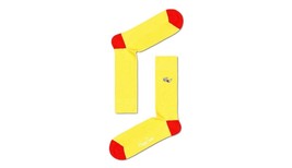 Happy Socks Yellow 3D Glasses design UK Size 4-7 - £14.84 GBP