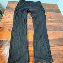 Levi's 514 Men's Straight Jeans Black Size 33x32 Classic 5-Pocket - $31.19
