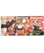 Lot of 3 Plastic Canvas! Magazine Numbers 40, 41, &amp; 42, from 1995 and 1996 - $94.08 MXN