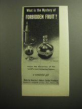 1958 Charles Jacquin Forbidden Fruit Liqueur Ad - What is the mystery - £14.54 GBP