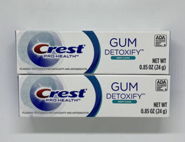 (2) Crest Gum Detoxify Deep Clean Travel Toothpaste 0.85oz Each - £10.09 GBP