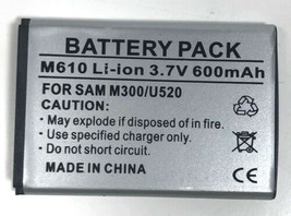 Samsung M610 Li-ion Standard Battery 600mAh - £6.32 GBP