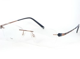 VISTAN Titan Modèle 4410 2 Cuivre/Noir Lunettes Tour Moins Lunettes 52-17-140mm - £50.56 GBP