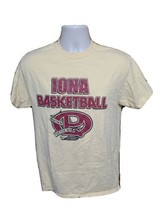 Iona College Basketball Quinn for the Win Adult Medium Ivory TShirt - £15.64 GBP